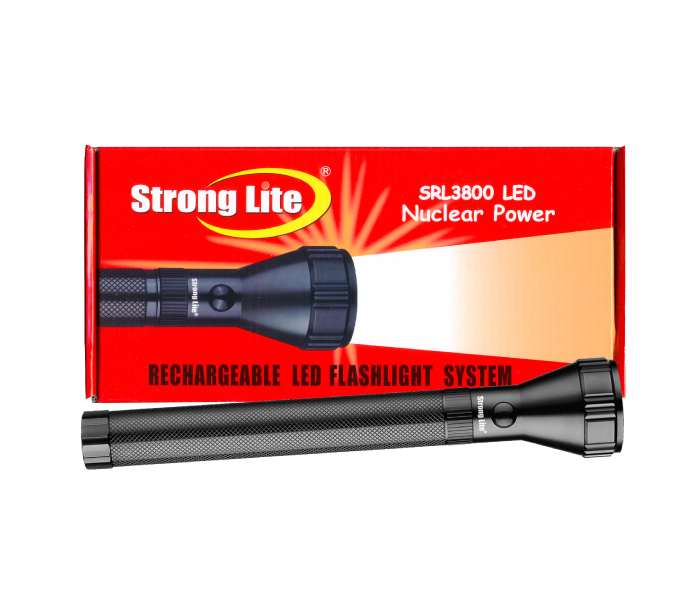 Strong Lite SRL3800LED Rechargeable LED Flash Light 3SC M - Black - Zoom Image