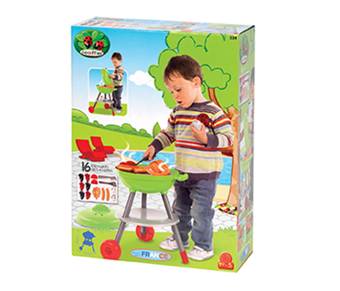 ECOIFFIER 334 16 Pieces Garden Barbecue Playset - Zoom Image 4