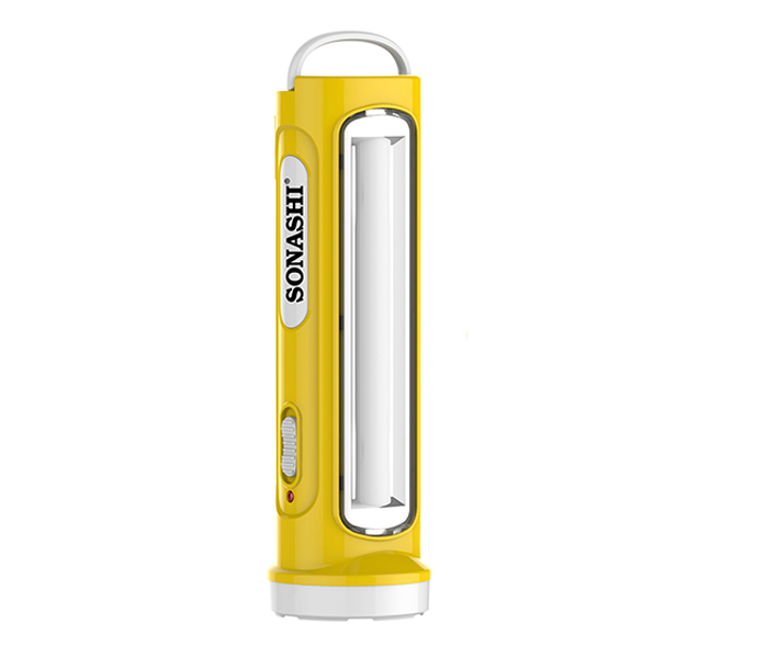 Sonashi SPLT-108 2-In-1 Rechargeable LED Torch with Lamp - Yellow - Zoom Image 4