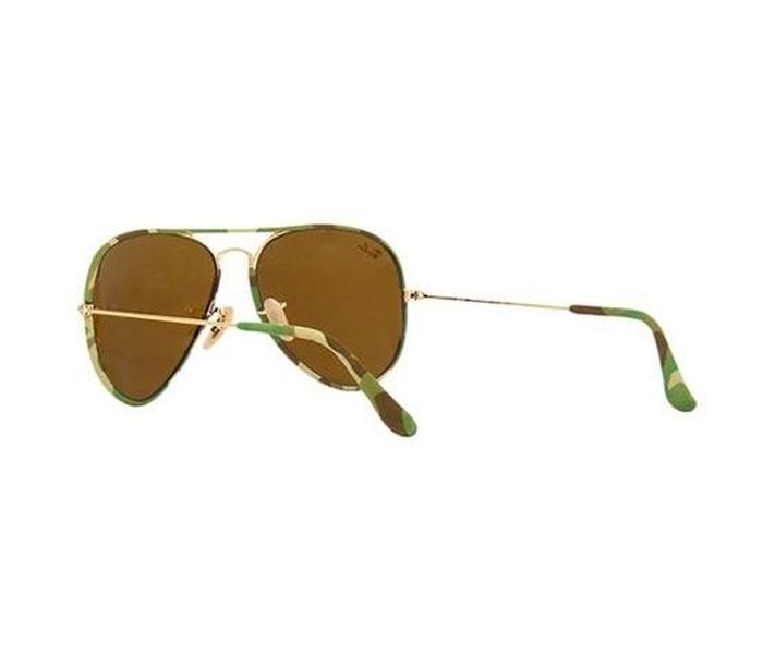 Ray-Ban RB3025JM 169 Aviator Multi Color Frame & Brown Mirrored Sunglasses for Unisex - Zoom Image 1