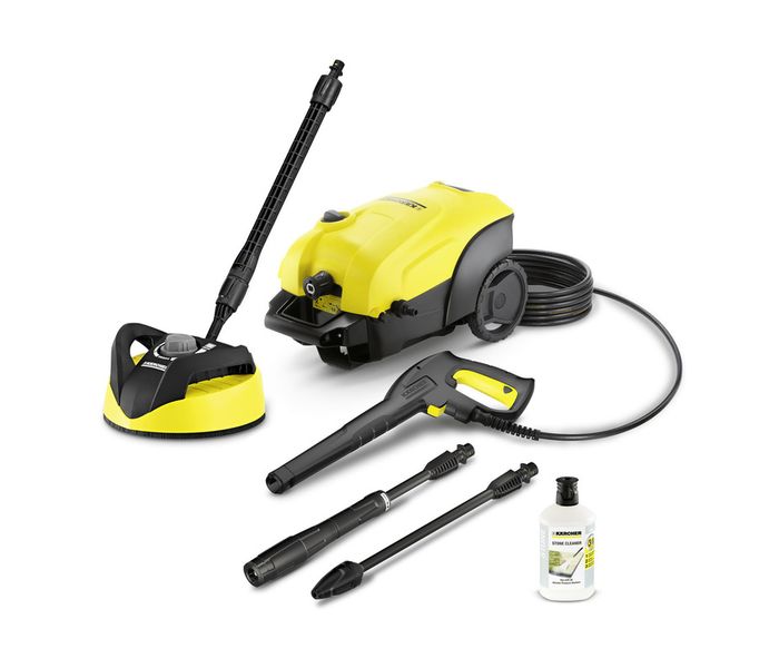 Karcher 1.637-313.0 K4 Compact Home T250 High Pressure Washer, Yellow - Zoom Image