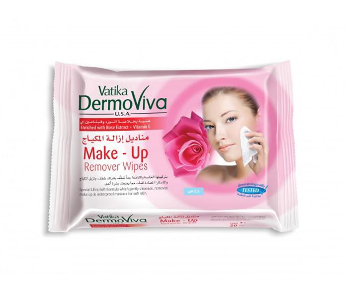 Dermoviva Make-Up Remover Wipes - Zoom Image