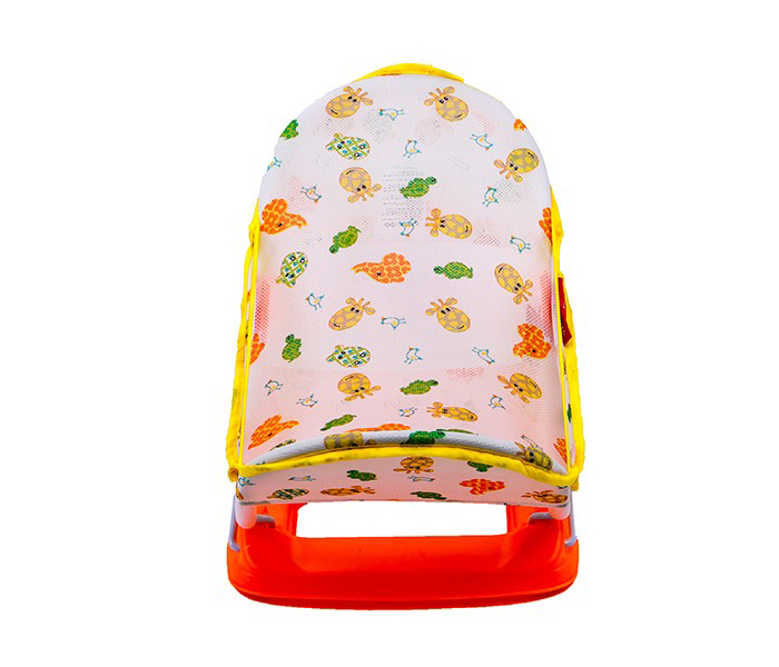 Baby Plus BP8284 Baby Bather with 3 Position Recline Backrest - Orange - Zoom Image 1