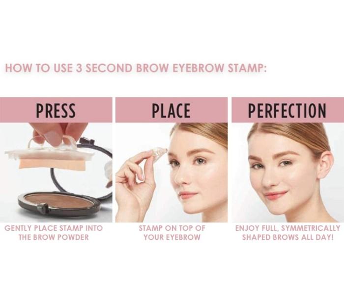 3 Second Brow Eyebrow Stamp - Zoom Image 4