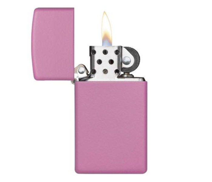 Zippo 1638 Slim Matte Lighter Pink - Zoom Image 2