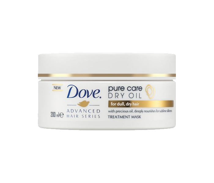 Dove N11076595A Pure Care Dry Oil Advanced Mask - 200ml - Zoom Image