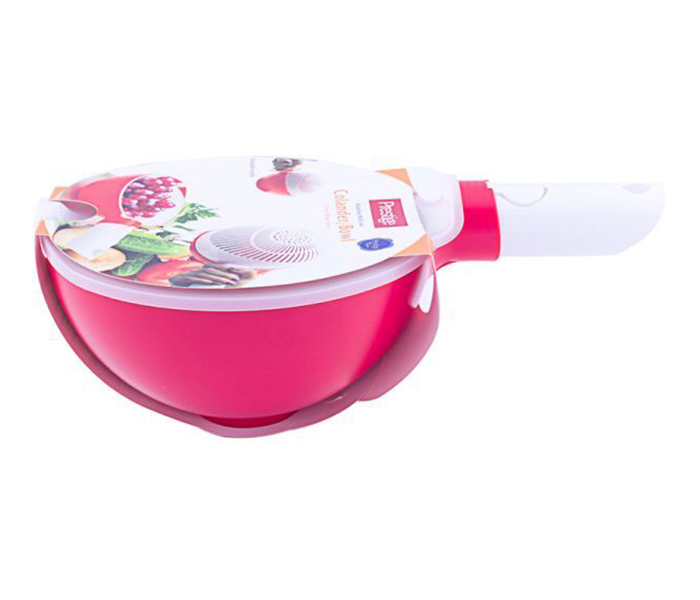 Prestige PR8061 Multi-Use Colander & Bowl - Pink - Zoom Image 2