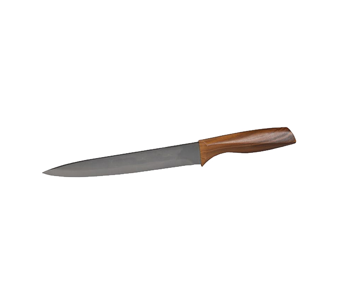 Delcasa DC1278 8-inch Slicer Knife - Brown & Silver - Zoom Image