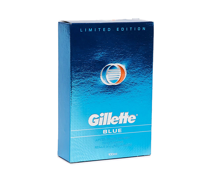 Gillette N11293690A Blue After Shave Lotion - 100ml - Zoom Image 4