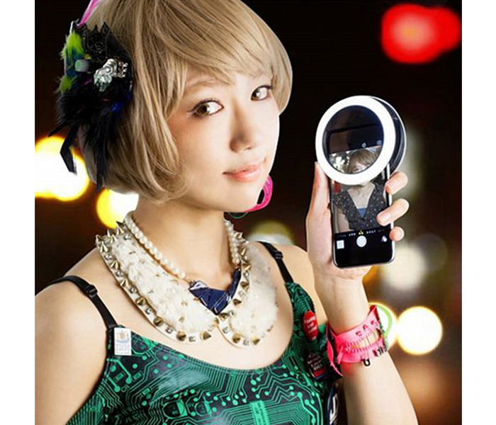 Mobile Phone Clip Selfie LED Auto Flash Selfie Flashlight Camera Flashlight - Zoom Image 2