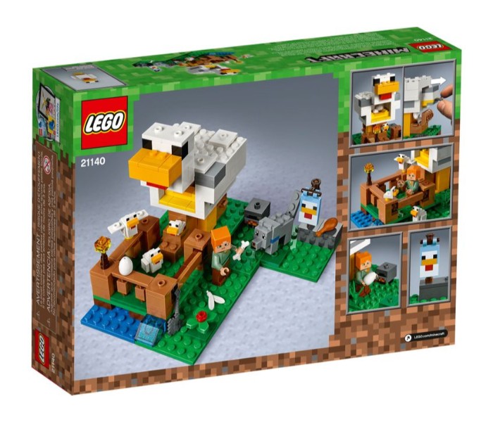 Lego Minecraft 21140 The Chicken Coop Multicolor - Zoom Image 2