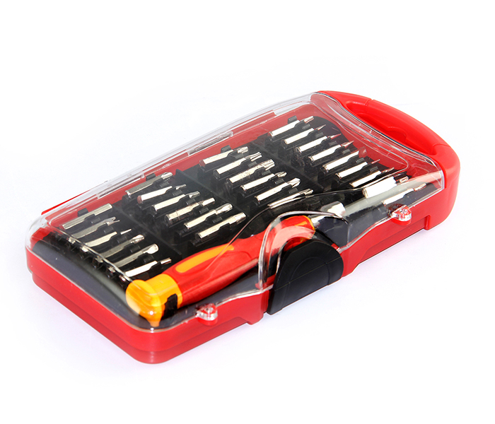 Taqdeer 29-in-1 Screwdriver Repair Tools Kit Set - Red - Zoom Image 3