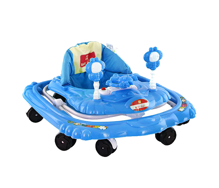 Baby Plus BP6007W Collapsible Baby Walker - Blue - Zoom Image 3