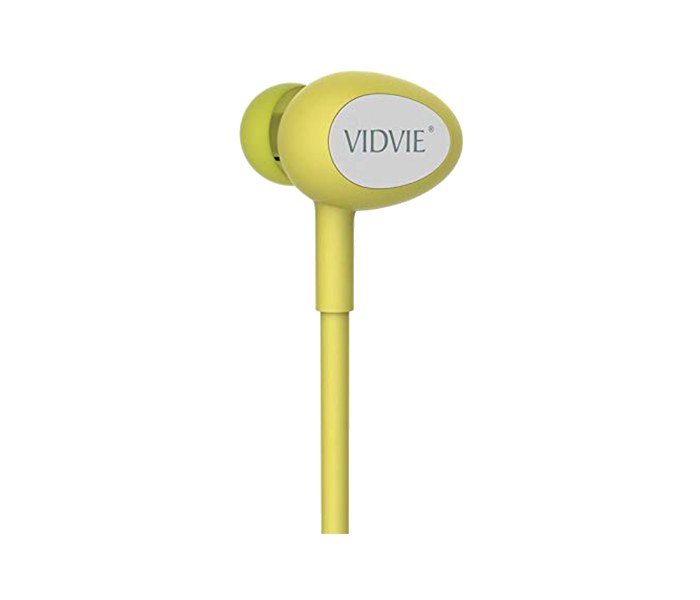 Vidvie HS-603 Stereo Headset with Mic - 125cm, Yellow - Zoom Image 2