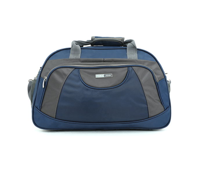 Para John PJTB9409A18 18-inch Travel Bag, Navy & Grey - Zoom Image