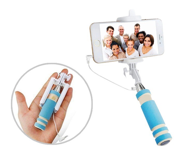 Zoom MSS-852 Mini Selfie Stick with Auxiliary Cable Muticolor in UAE