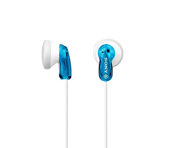 Sony MDRE9 Stylish In Ear Headphones - Blue - Zoom Image 1