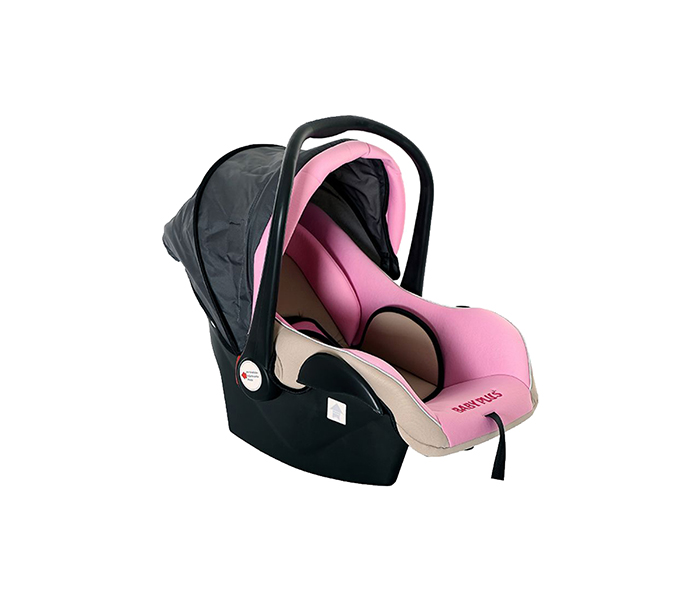 Baby Plus BP7459 Baby Car Seat & Carrycot - Pink & Beige - Zoom Image 1