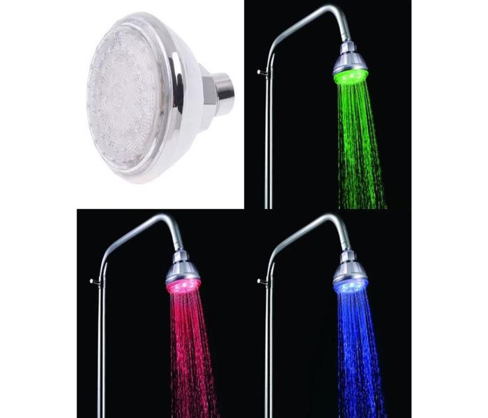 Led Rainbow Shower Head RSH36 White and Silver - Zoom Image 1