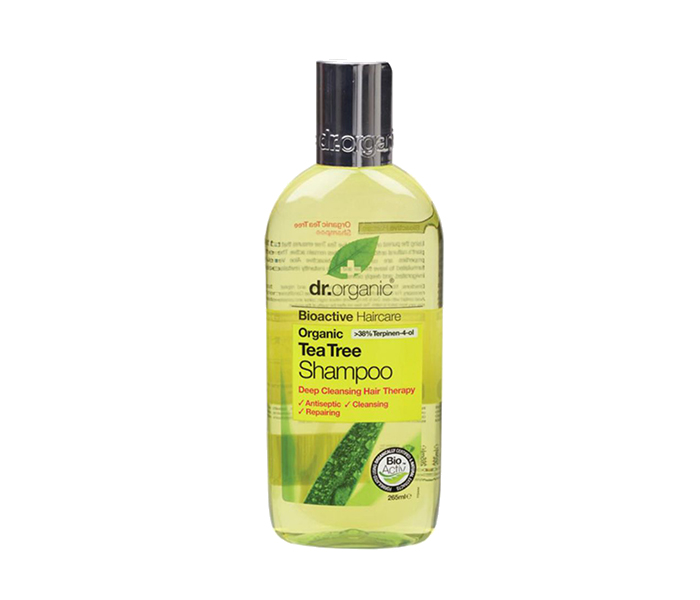 Dr.Organic N11305059A Organic Tea Tree Shampoo - 265ml, Clear - Zoom Image