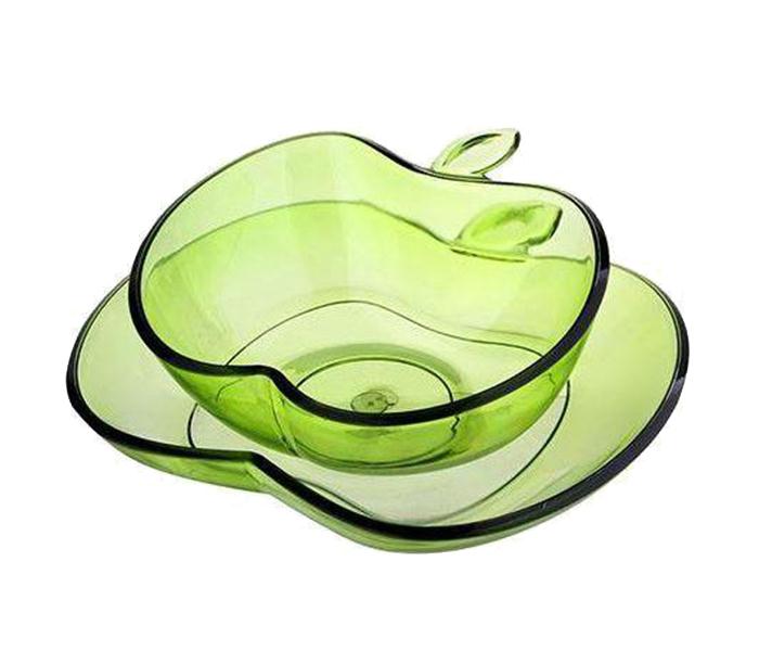 Royalford RF7185 Apple Snack Bowl Set - 2 Pieces - Zoom Image