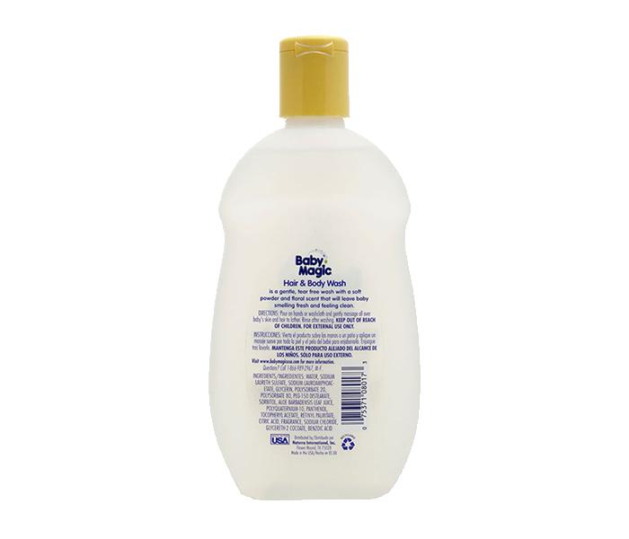 Baby Magic N23593315A 266ml Hair & Body Wash Soft Powder Scent - Zoom Image 1