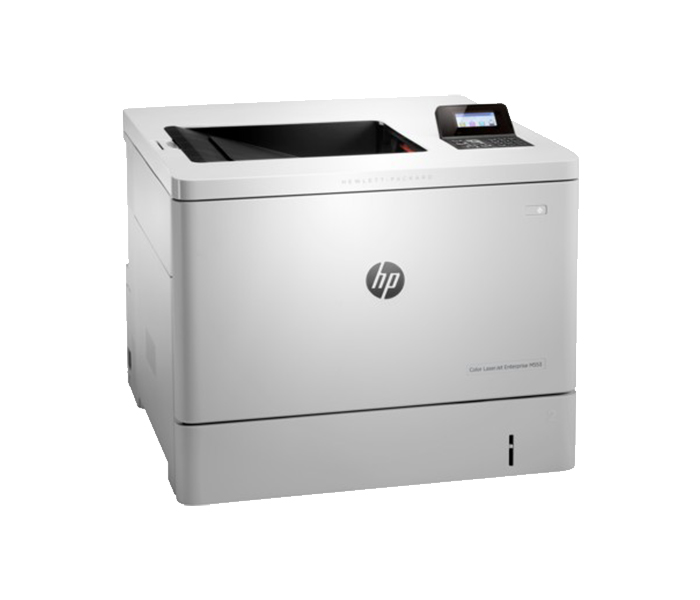 HP M553n LaserJet Enterprise Color Printer - Black & White - Zoom Image 2