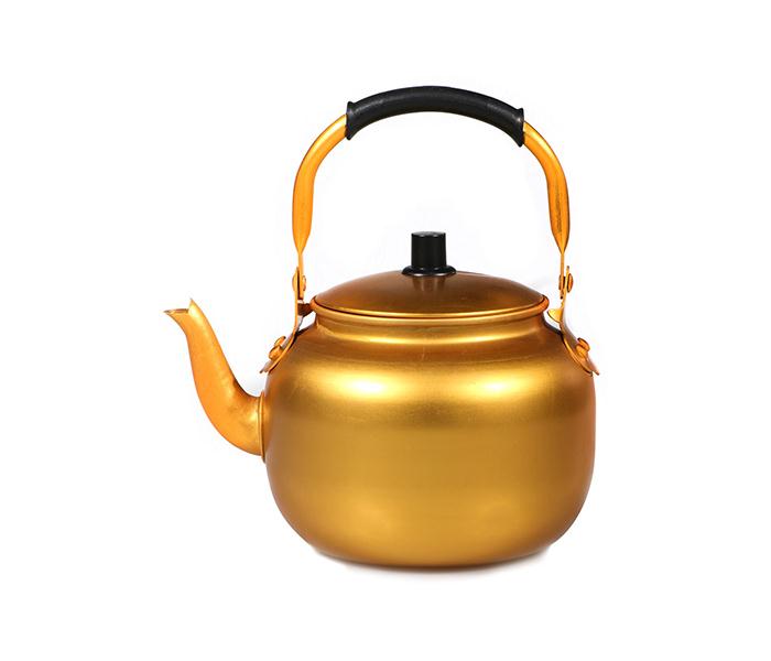 Delcasa DC1088 4 Litre Aluminum Golden Tea Kettle - Zoom Image