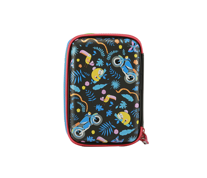 Smily Kiddos SK11001042 Hardtop Triple up Pencil Case - Black - Zoom Image 2