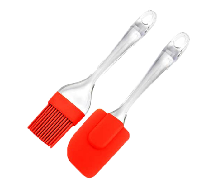 Silicone Spatula & Brush - Red - Zoom Image 3