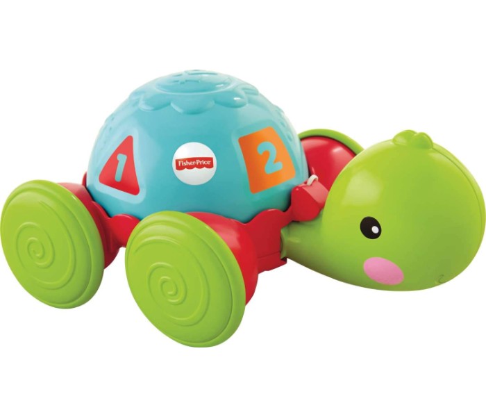 Fisher Price Y8652 Core Vehicle Play Pull Along Turtle Assorted - Zoom Image 1