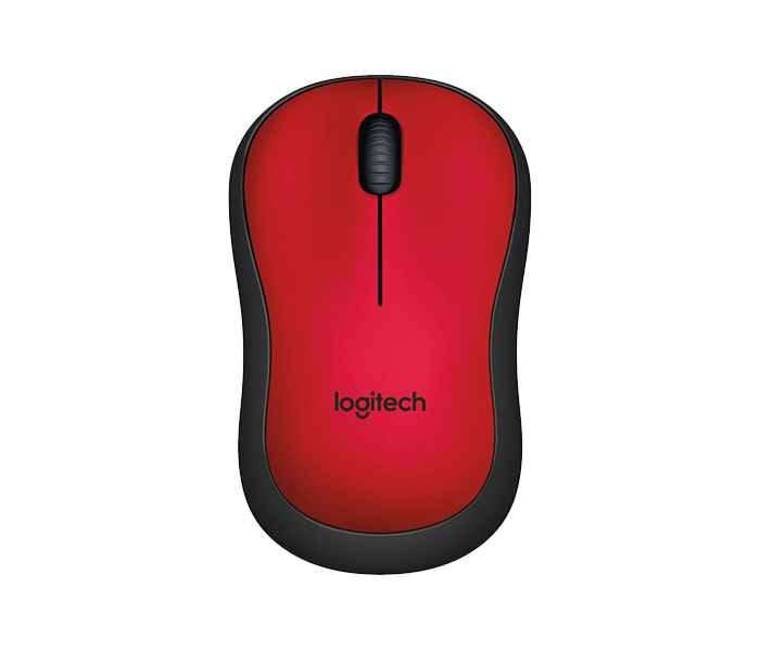 Logitech 910-004880 M220 Silent 2.4GHz Wireless Mouse - Red - Zoom Image 5