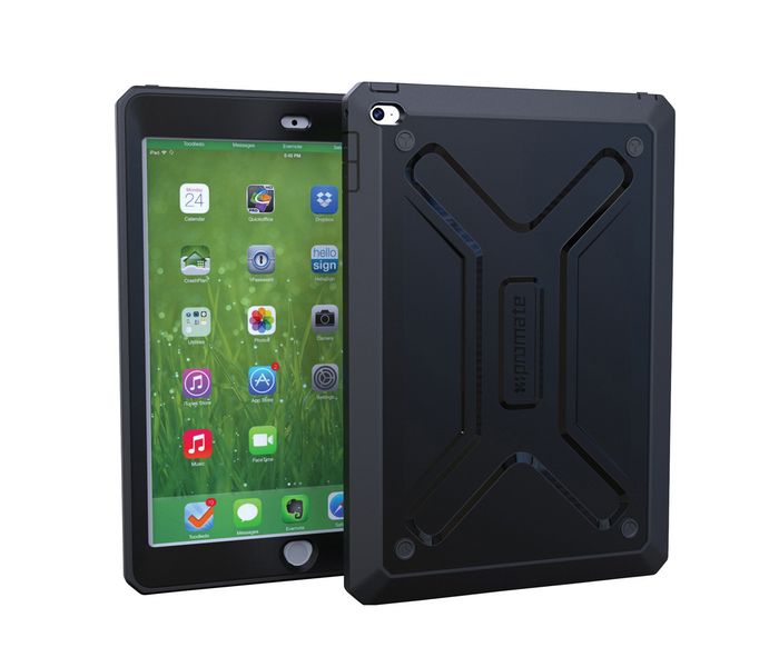 Promate Armor-Air2 Rugged & Impact Resistant Protective Case for iPad Air 2 - Black - Zoom Image 4