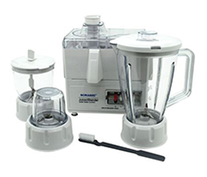 Sonashi SJB-307 400W 4-in-1 Juicer & Blender - White - Zoom Image 1