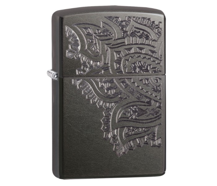 Zippo 29431 Regular Iced Paisley Lighter Grey - Zoom Image 2