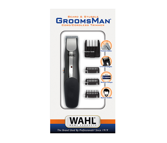 Wahl 9918-1427/1216 Groomsman Rechargeable Cord-Cordless Beard & Stubble Trimmer - Zoom Image 2