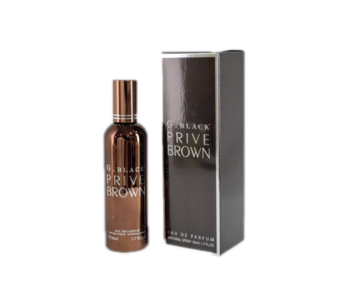 Paris 50ml G Black Prive Brown Eau De Parfum for Unisex - Zoom Image