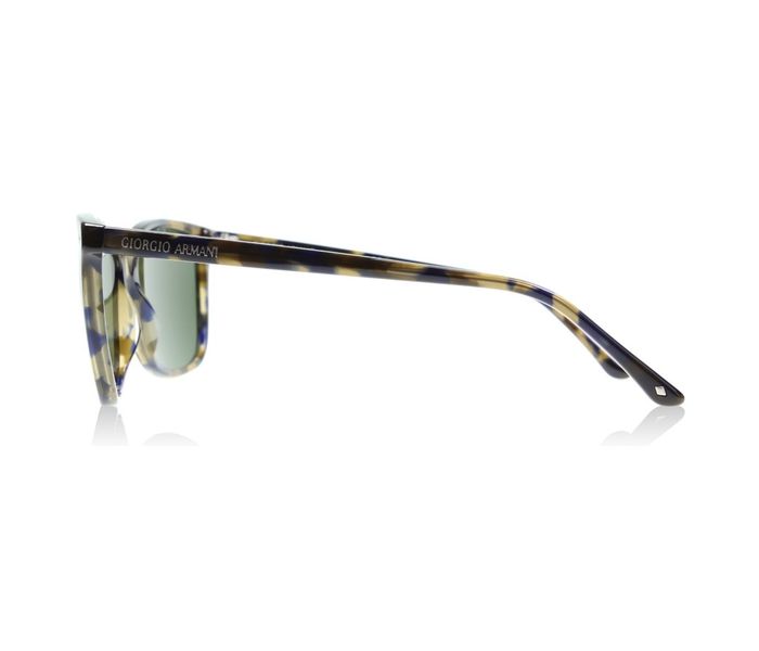 Giorgio Armani 0AR 8059 541131 Wayfarer Tortoise Frame & Green Mirrored Sunglasses for Unisex - Zoom Image 1