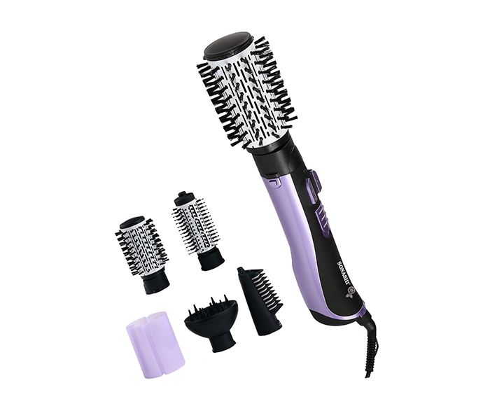 Sonashi SHS-2057R 5 In 1 900W Multi Function Rotating Hair Styler, Black - Zoom Image 1