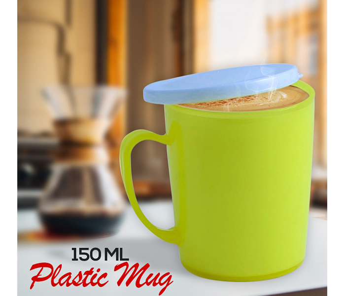 Delcasa DC1118 150ml Plastic Mug - Green - Zoom Image 1