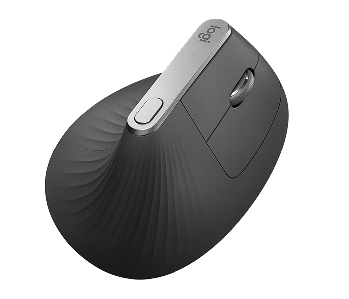 Logitech 910-005448 MX Vertical Advanced Ergonomic Mouse - Graphite - Zoom Image 2