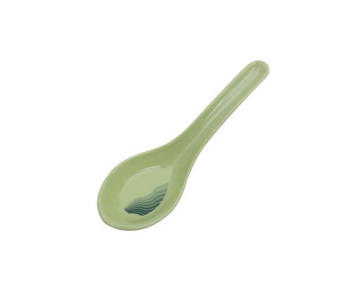 Royalford RF8168 Melamine Radiant Thai Soup Spoon - Green - Zoom Image