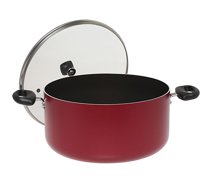 Prestige PR21822 17 Pieces Aluminum Non-Stick Cookware Set, Red - Zoom Image 3