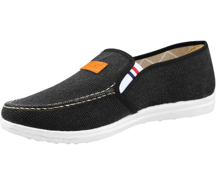 Mens Denim Canvas Shoes EU39 OK30204 Black - Zoom Image 3