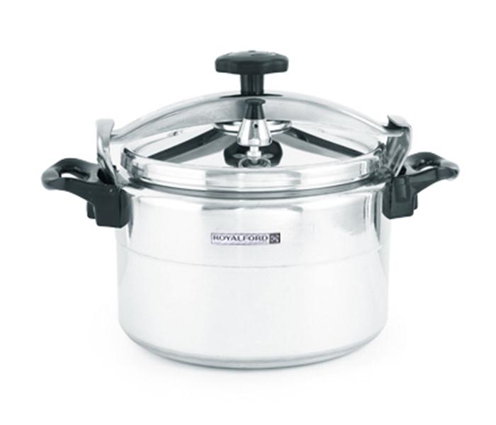 Royalford RF7601 7 Litre Aluminium Pressure Cooker - Silver - Zoom Image 1