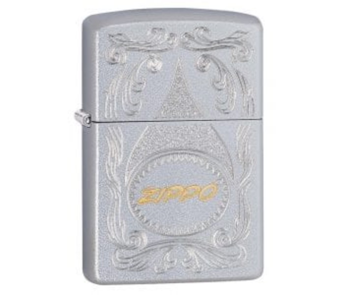 Zippo 29512 205 Satin Chrome Lighter Silver - Zoom Image