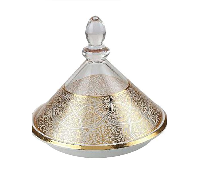 Royalford RF8865 7-inch Salwa Glass Candy Dome - 2 Pieces - Zoom Image