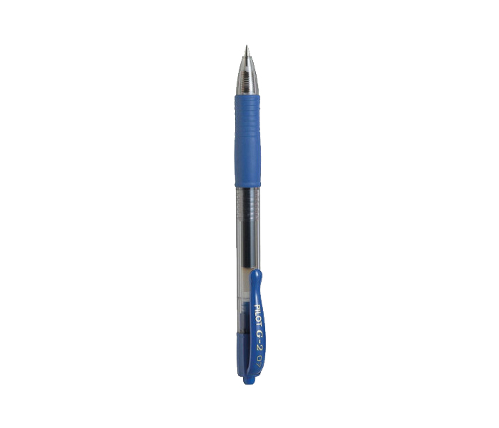 Pilot BL-G2-7 Retractable Gel Pen - Blue, Pack of 12 - Zoom Image 1