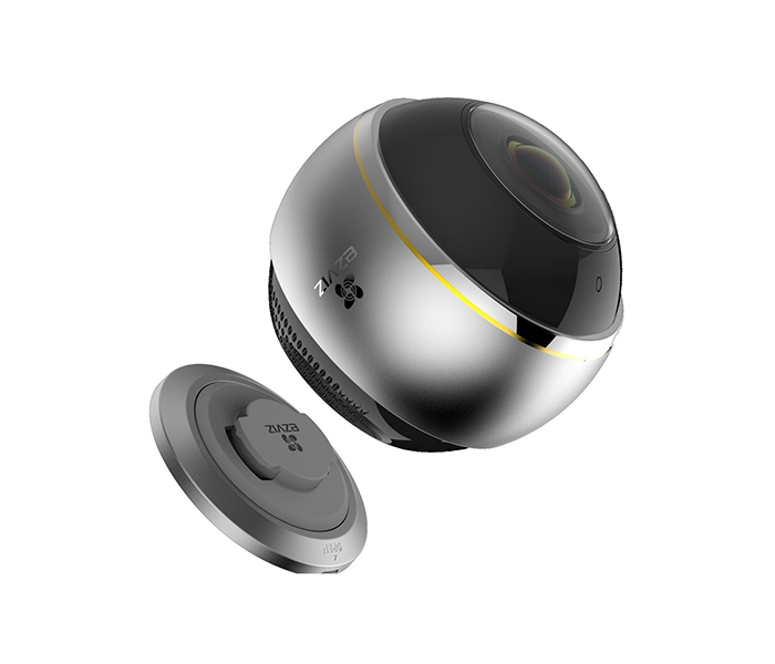 EZVIZ CS-CV346-A0-7A3WFR Mini Pano Panoramic 1080P Smart Camera - White - Zoom Image 1