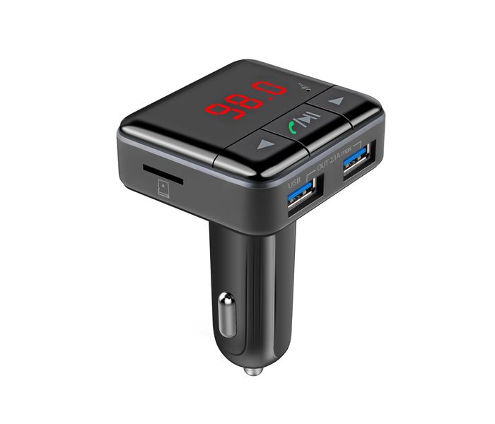 Promate Smartune-2 Universal Wireless In-Car Bluetooth FM Transmitter Car Kit with Dual USB Charging Ports - Zoom Image 8